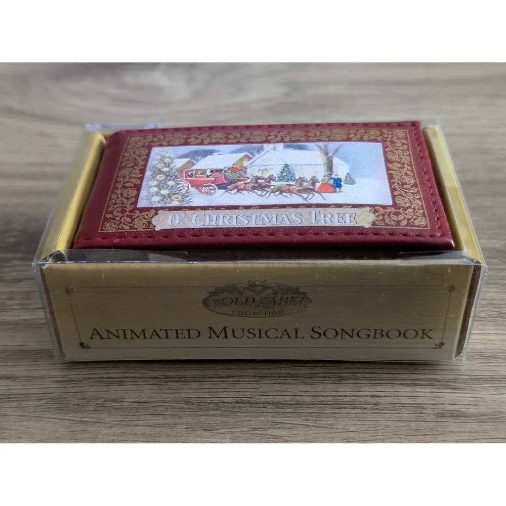 Mr. Christmas Gold Label‎ Animated Musical Songbook O' Christmas Tree Red 2006